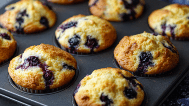 Easy Blueberry Muffins