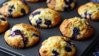 Easy Blueberry Muffins
