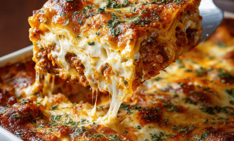 Easy Cheesy Lasagna