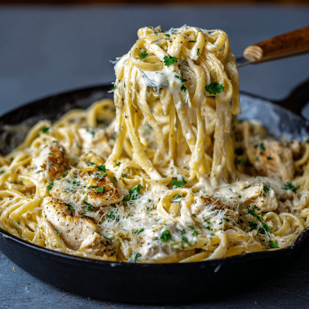 Easy Chicken Alfredo Pasta – Creamy, Comforting, and Full of Love