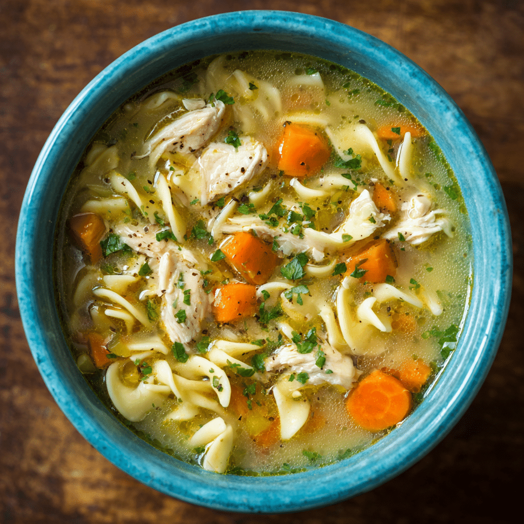 Easy Chicken Noodle Soup – Comfort in Every Spoonful