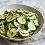 Easy Cucumber Dill Salad