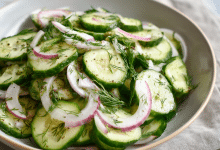 Easy Cucumber Dill Salad