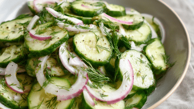 Easy Cucumber Dill Salad