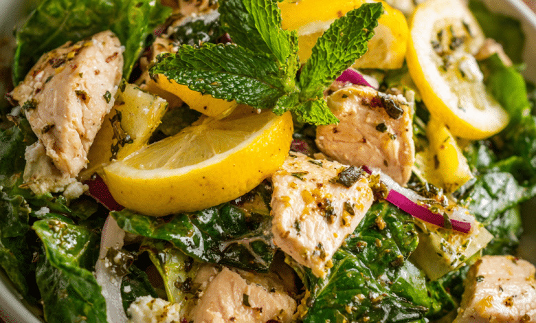 Easy Lemon Chicken Salad