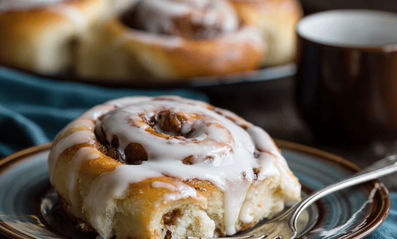 Easy One Hour Cinnamon Rolls