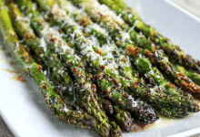 Easy Roasted Asparagus with Parmesan