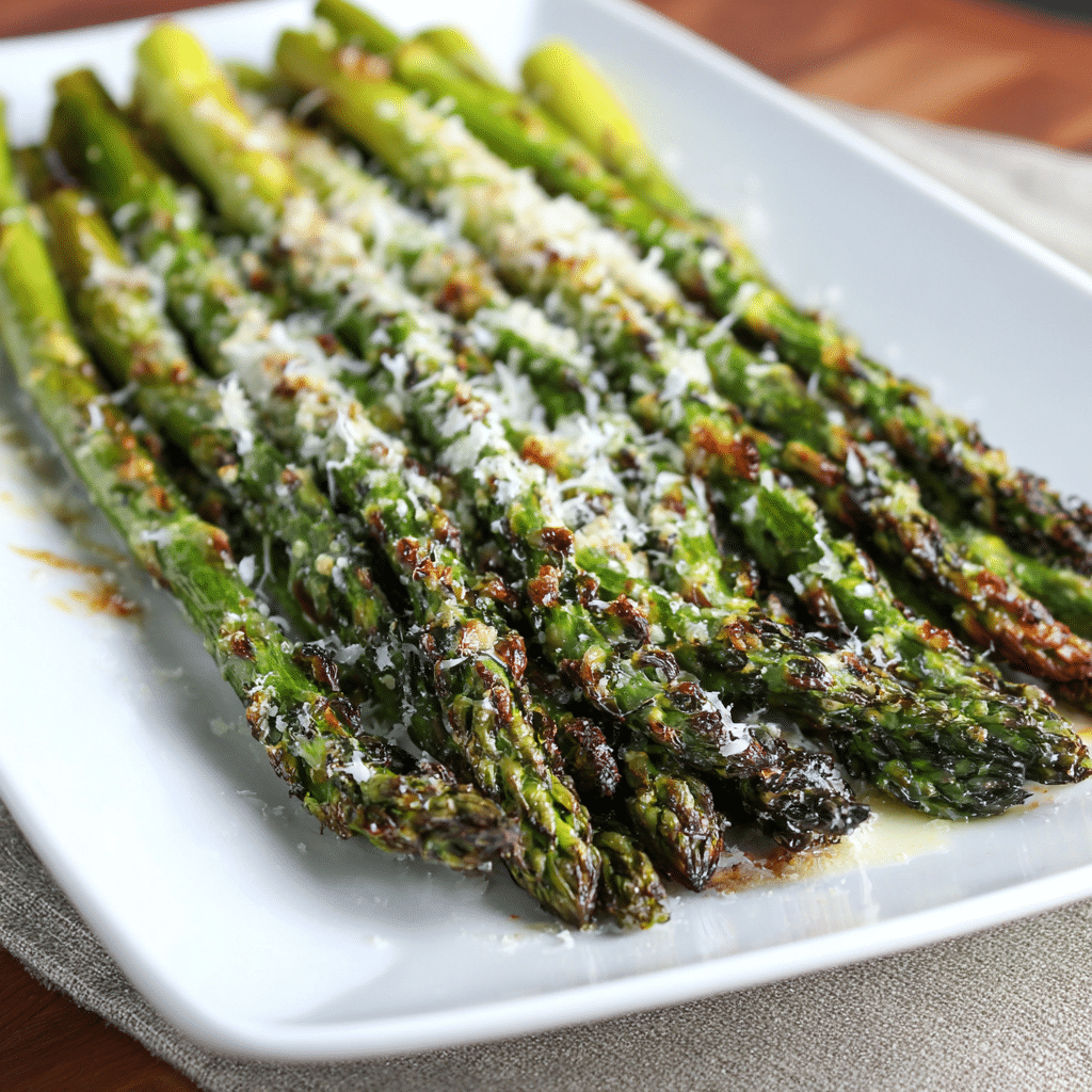 Easy Roasted Asparagus with Parmesan – My Simple Mediterranean Side Dish