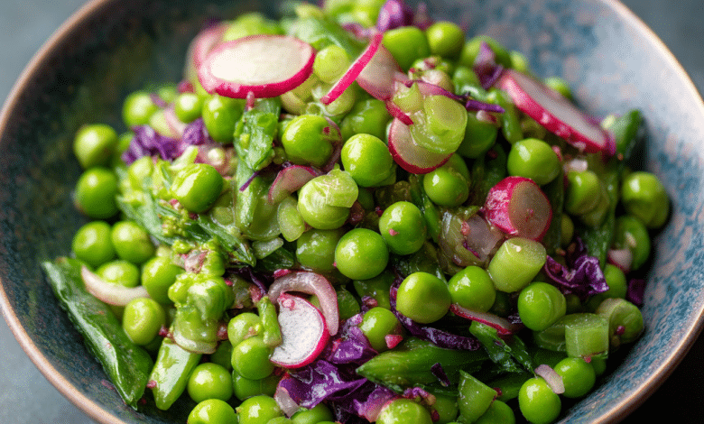 Easy Spring Pea Salad