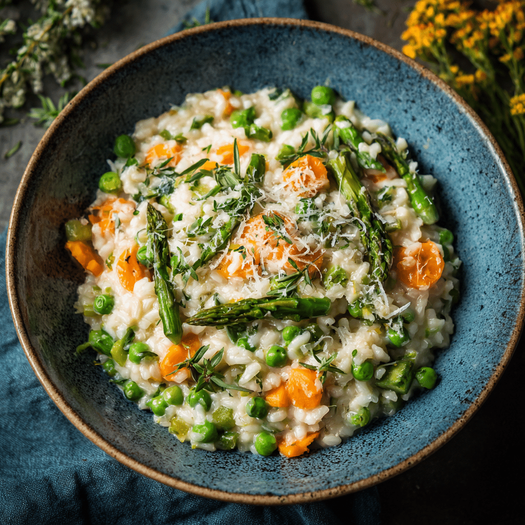 Easy Spring Vegetable Risotto – Creamy Comfort with Fresh Garden Flavor