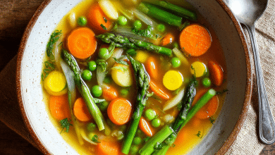 Easy Spring Vegetable Soup