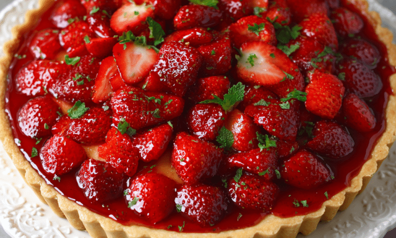 Easy Strawberry Tart Recipe