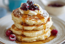 Fluffy Pancakes from Scratch