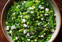 Fresh Spring Pea Salad