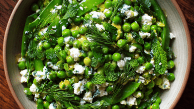 Fresh Spring Pea Salad