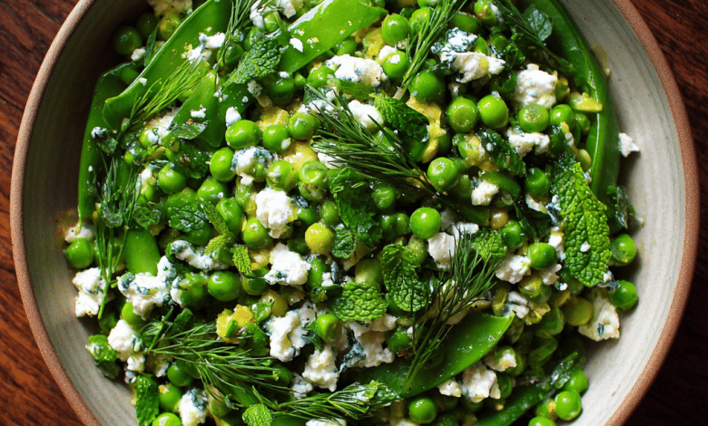 Fresh Spring Pea Salad