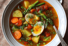 Fresh Spring Vegetable Soup