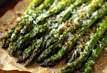 Easy Roasted Asparagus with Parmesan – My Simple Mediterranean Side Dish