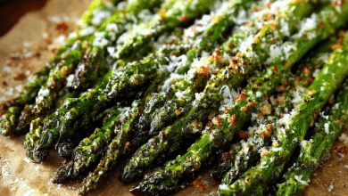 Easy Roasted Asparagus with Parmesan – My Simple Mediterranean Side Dish