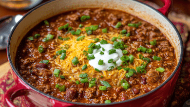 Ground Beef Chili Recipe