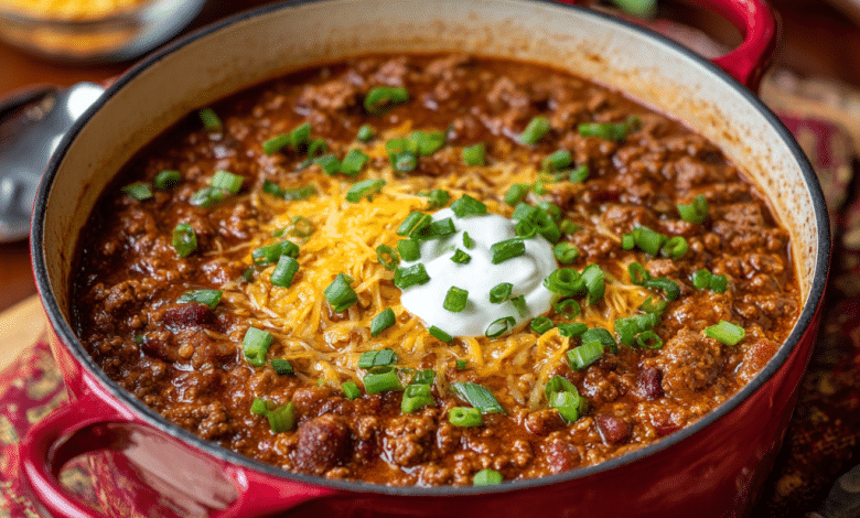 Ground Beef Chili Recipe