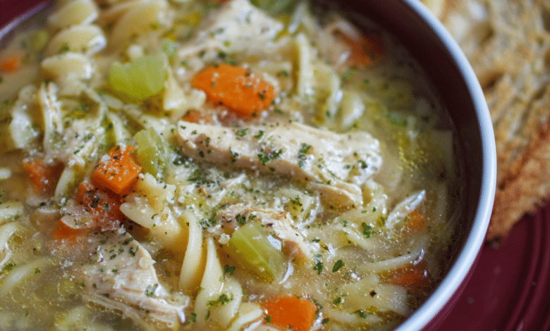 Healthy Chicken Noodle Soup