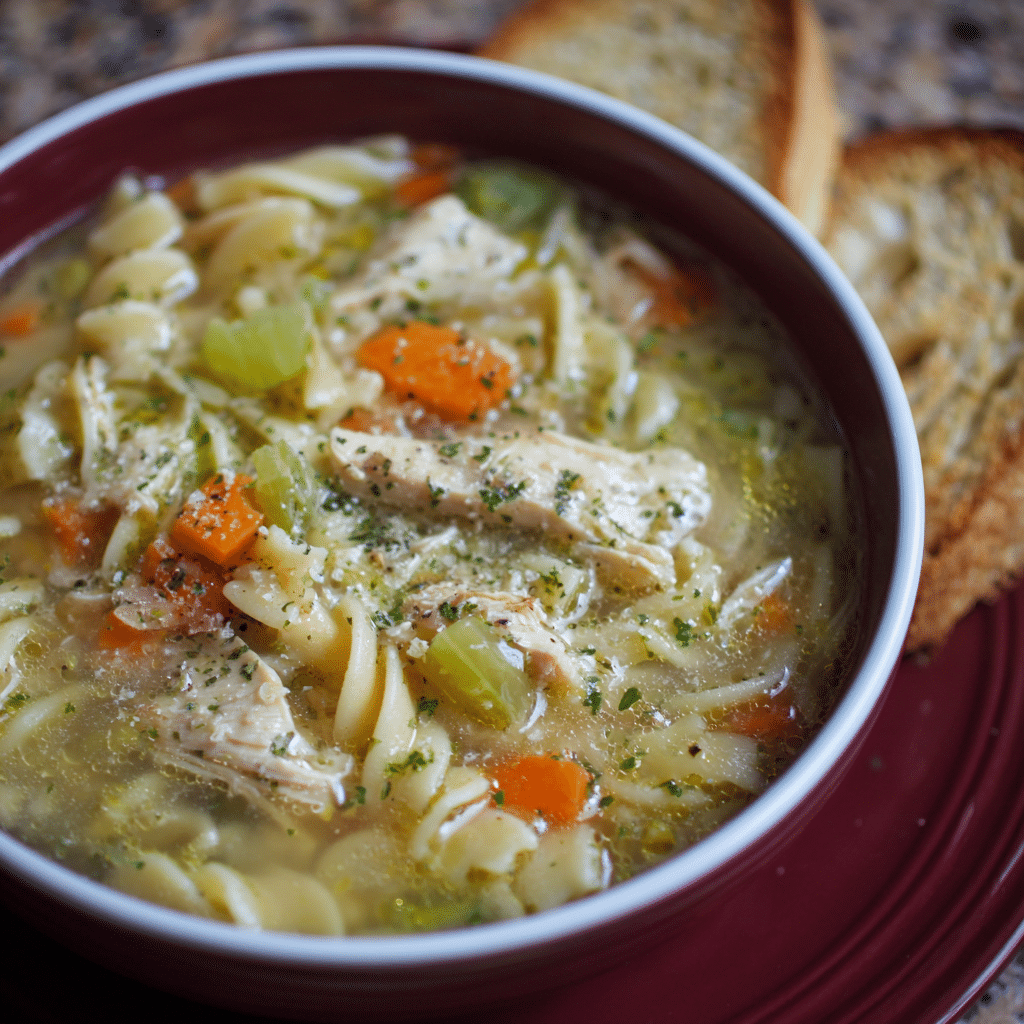 Healthy Chicken Noodle Soup – Comfort in Every Spoonful