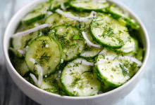 Healthy Cucumber Dill Salad