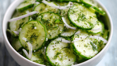 Healthy Cucumber Dill Salad