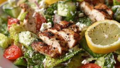 Healthy Lemon Chicken Salad