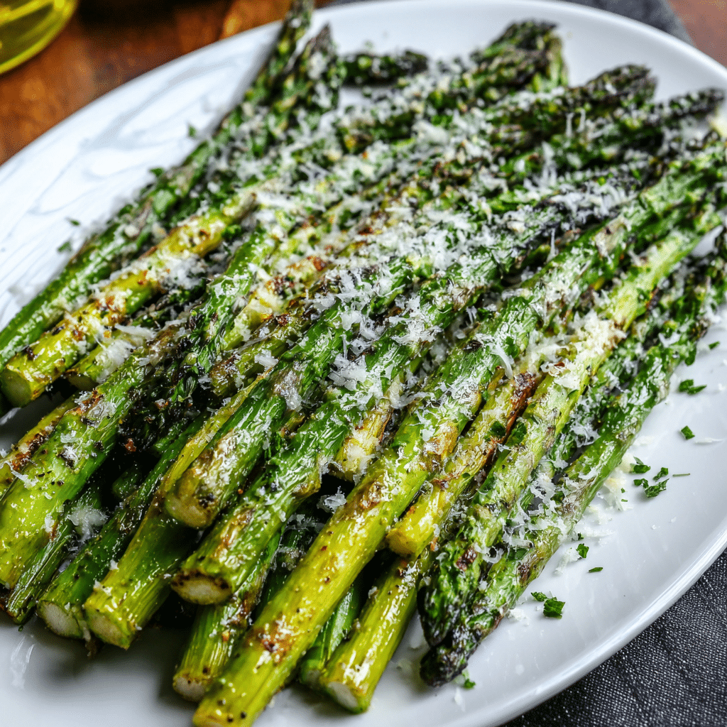 Healthy Roasted Asparagus with Parmesan – Simple, Fresh, and Full of Flavor
