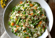 Healthy Spring Vegetable Risotto