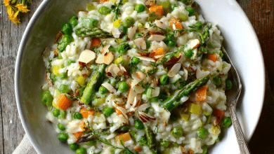 Healthy Spring Vegetable Risotto