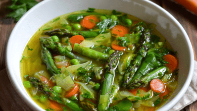 Healthy Spring Vegetable Soup