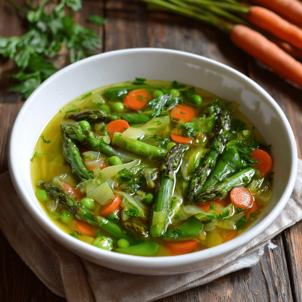 Healthy Spring Vegetable Soup – A Bowl of Freshness and Comfort