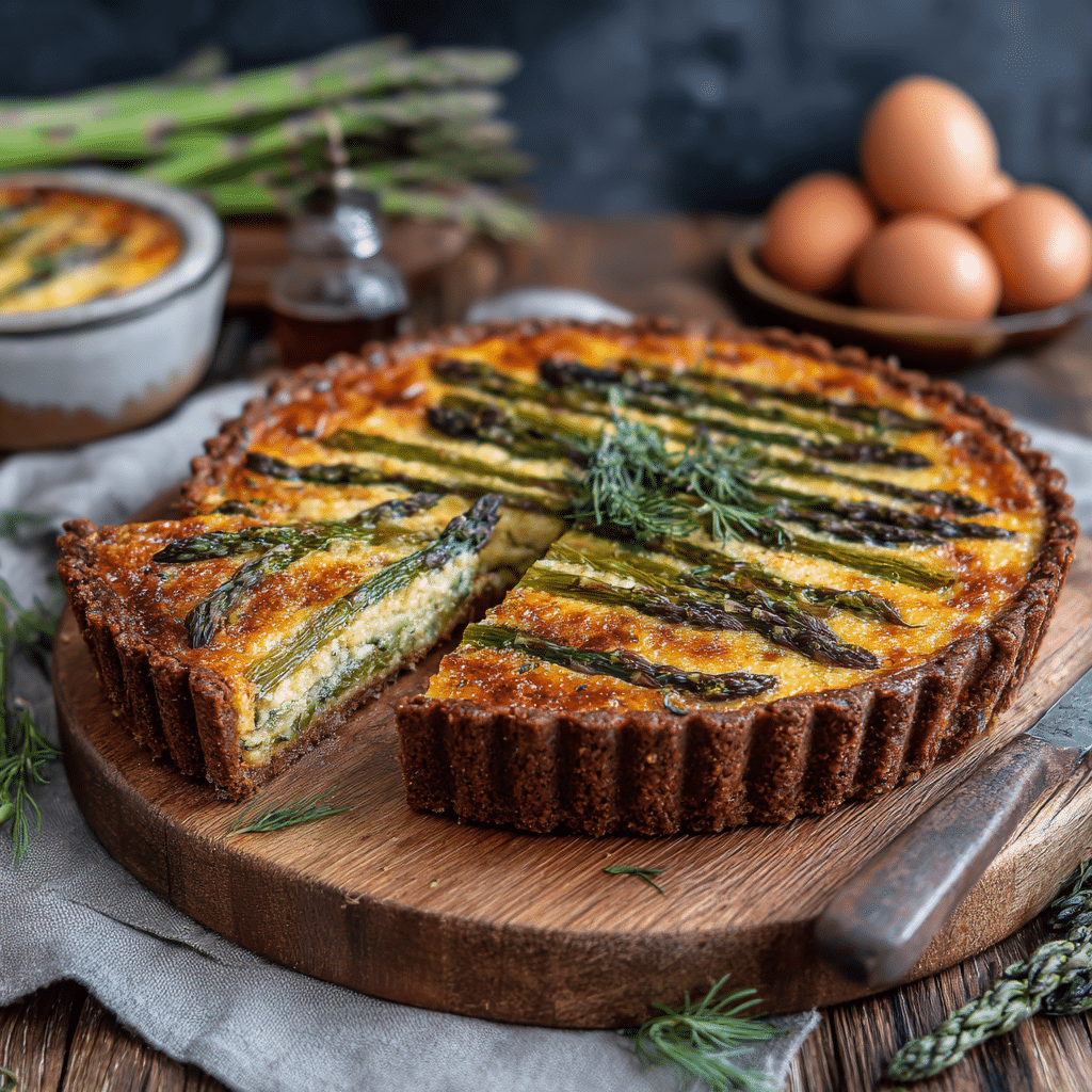 Homemade Asparagus Quiche – A Cozy Spring Recipe From My Kitchen