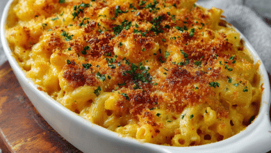 Homemade Baked Mac and Cheese