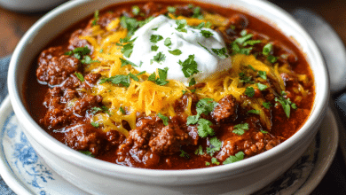 Homemade Beef Chili