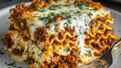 Homemade Beef Lasagna