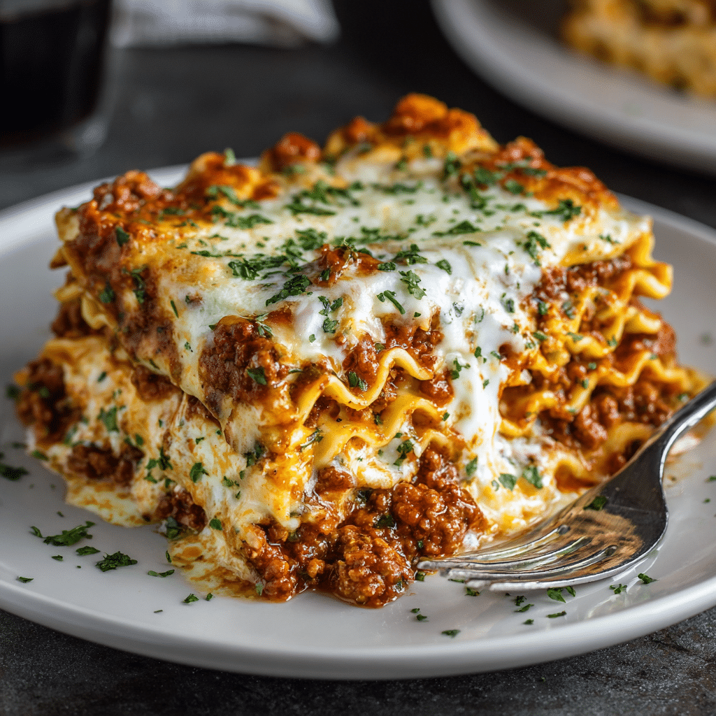 Homemade Beef Lasagna – The Ultimate Comfort Layered with Love