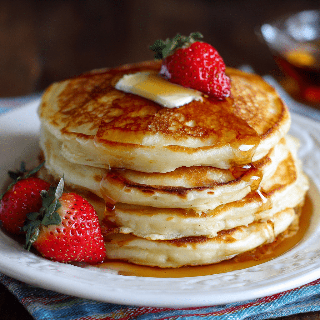 Homemade Buttermilk Pancakes – Fluffy Morning Comfort from My Kitchen