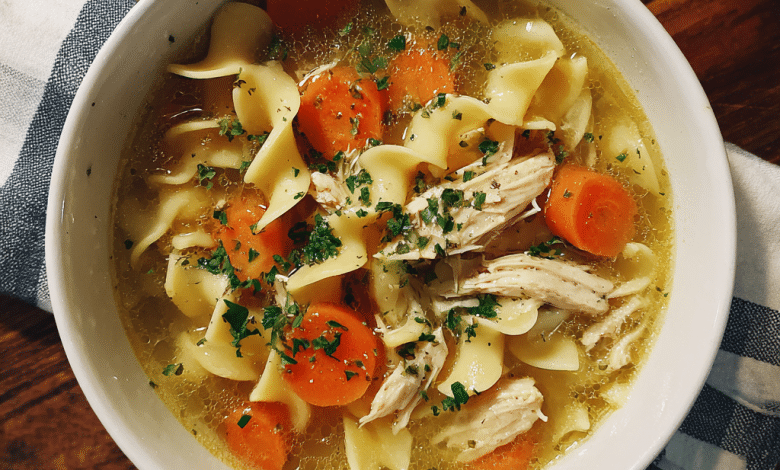 Homemade Chicken Noodle Soup