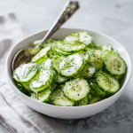 Homemade Cucumber Dill Salad
