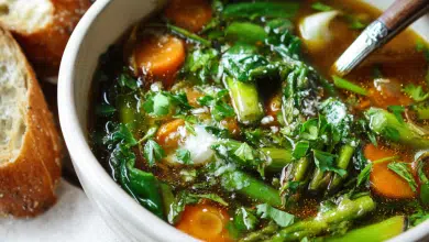 Homemade Spring Vegetable Soup