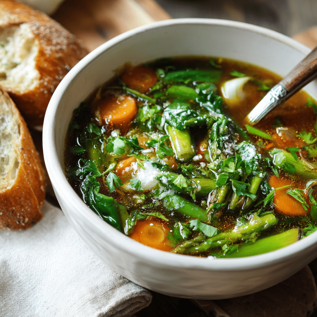 Homemade Spring Vegetable Soup – A Fresh Bowl of Comfort and Renewal