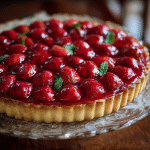 Homemade Strawberry Tart