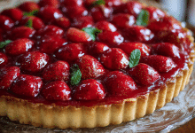 Homemade Strawberry Tart