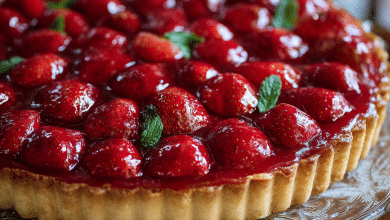 Homemade Strawberry Tart