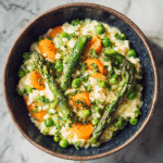 Italian Spring Vegetable Risotto
