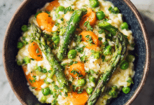 Italian Spring Vegetable Risotto